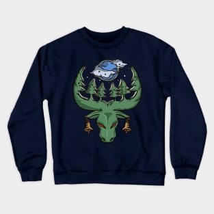 Christmas deer Crewneck Sweatshirt